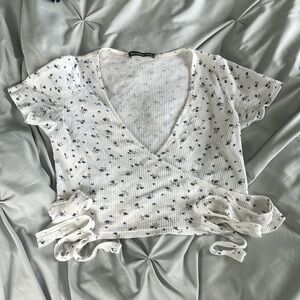 Brandy Mellville wrap top